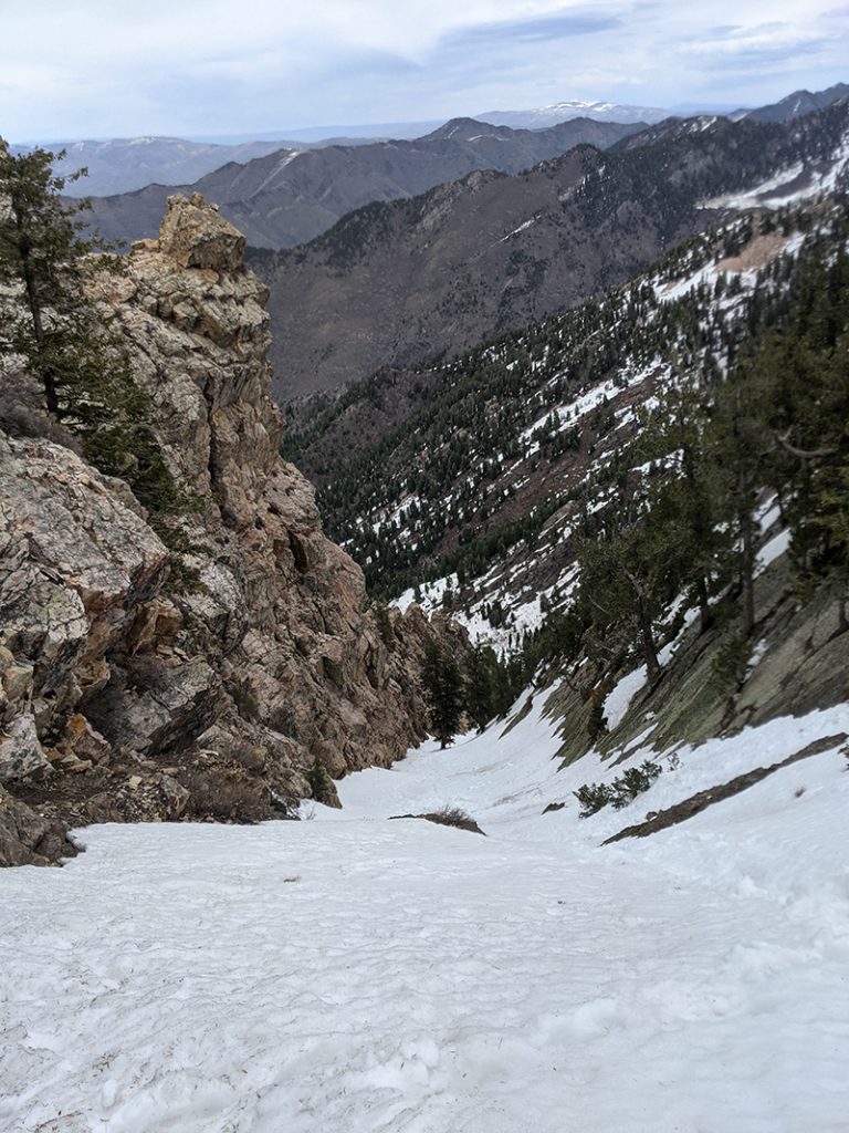 Mt. Olympus from Neff's Canyon - Backcountry Fever